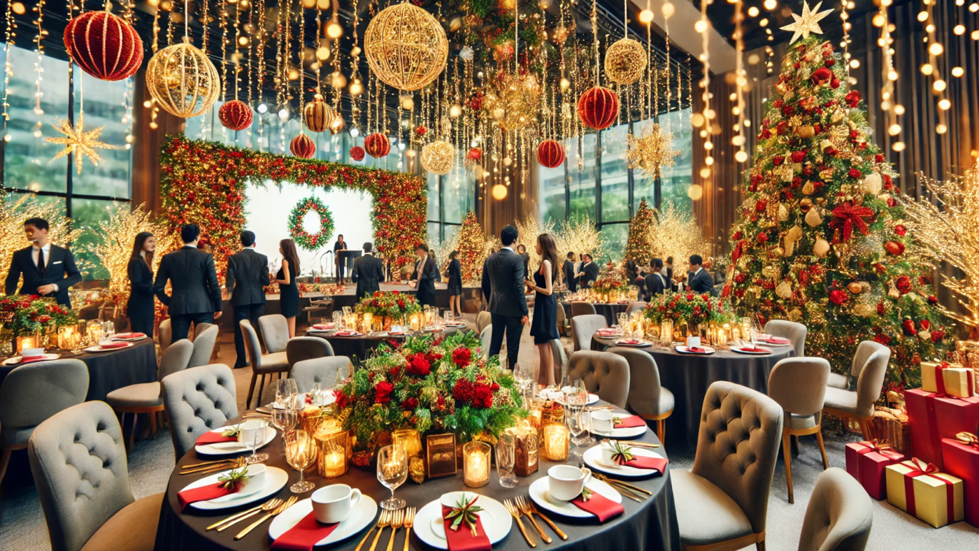 eventos de Navidad de las empresas