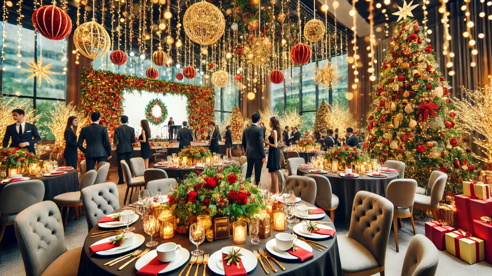 eventos de Navidad de las empresas