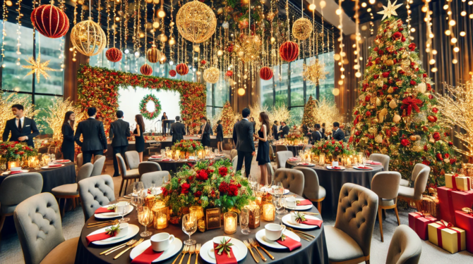eventos de Navidad de las empresas