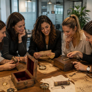 Team building con un escape room portátil