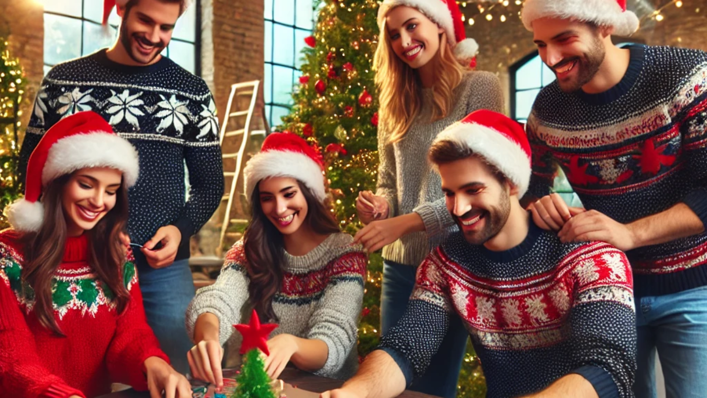 team building en Navidad